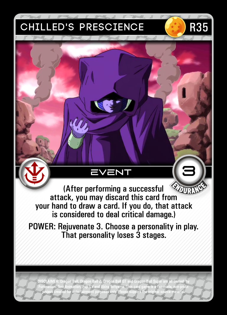 R35 Chilled's Prescience – DBZ Outpost