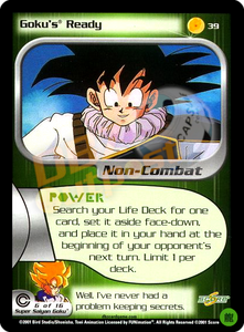 39 - Goku's Ready Limited Foil