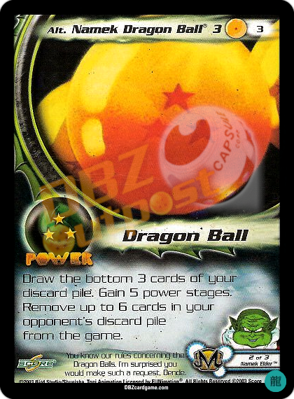 3 - Alt Namek Dragon Ball 3 Limited