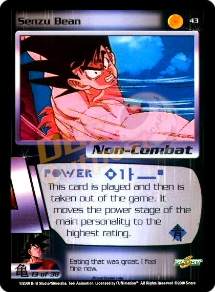 dragon ball super card game senzu bean 3x Senzu Bean BT1-053 C Dragon Ball Super Card NonFoil