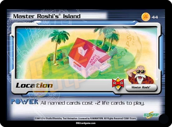 44 - Master Roshi's Island Unlimited Foil