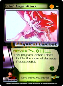 46 - Goku Anger Attack Unlimited Foil
