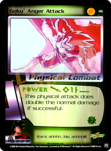 46 - Goku Anger Attack Limited Foil