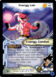 49 - Energy Lob Limited Foil DBZ Outpost 49 - Energy Lob Limited Foil DBZ Outpost