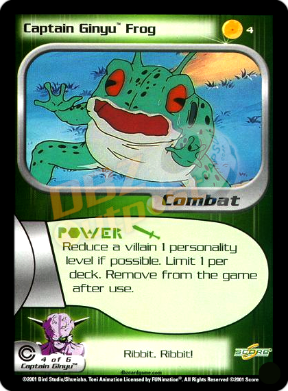 4 - Captain Ginyu Frog Unlimited