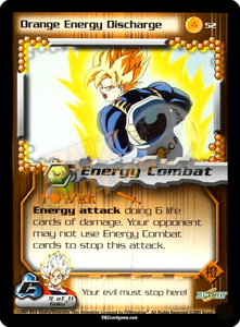 52 - Orange Energy Discharge Unlimited Foil