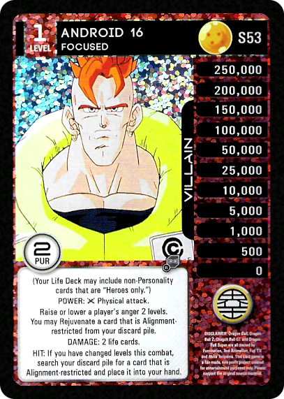 S53  Android 16, Focused Foil