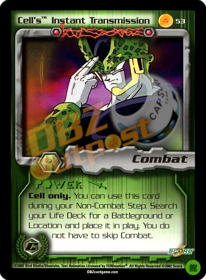 53 - Cell's Instant Transmission Limited