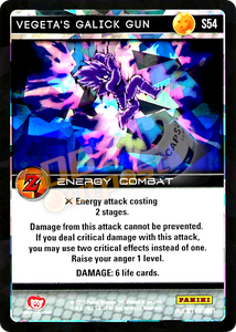 S54 Vegeta's Galick Gun Foil