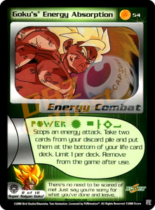 54 - Goku's Energy Absorption Limited