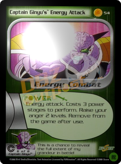 54 - Captain Ginyu's Energy Attack (Reforged)