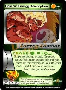 54 - Goku's Energy Absorption Unlimited