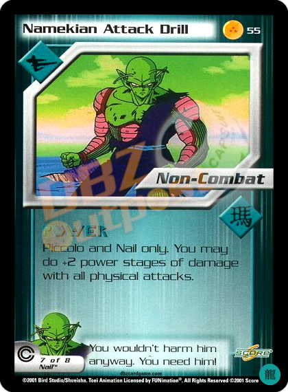 55 - Namekian Attack Drill Limited Foil