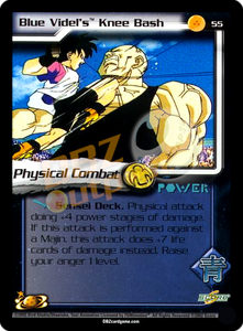 55 - Blue Videl's Knee Bash Unlimited Foil