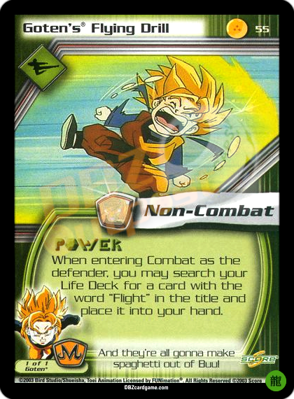 55 - Goten's Flying Drill Limited
