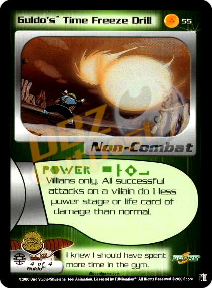 55 - Guldo's Time Freeze Drill Limited Foil