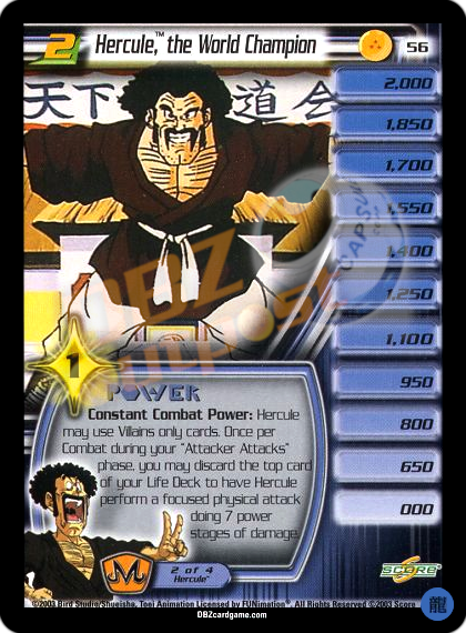56 - Hercule, the World Champion Limited Foil
