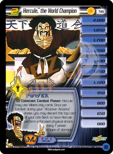 56 - Hercule, the World Champion Limited