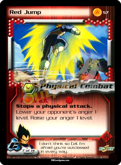 57 - Red Jump Unlimited Foil