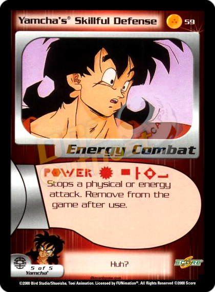 59 - Yamcha's Skillful Defense Unlimited Foil