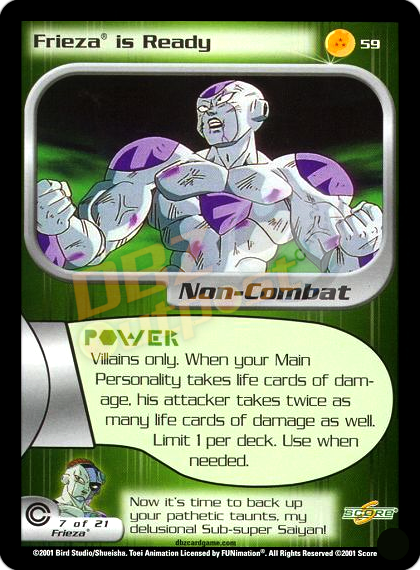 59 - Frieza is Ready Unlimited Foil