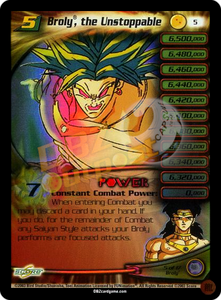 5 - Broly, the Unstoppable