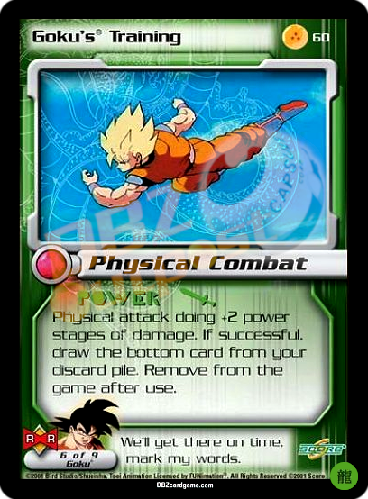 60 - Goku's Training Limited Foil