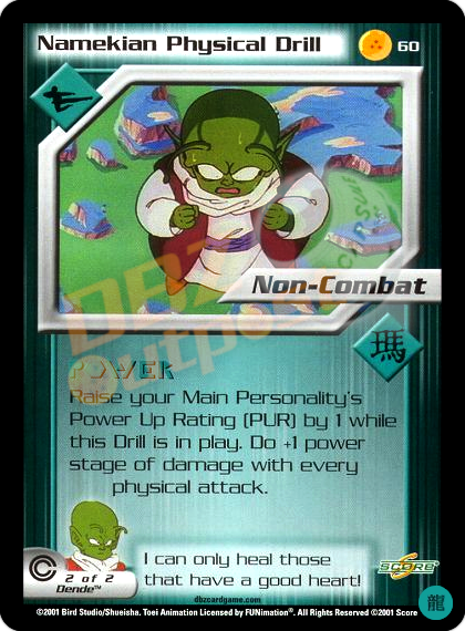 60 - Namekian Physical Drill Limited Foil