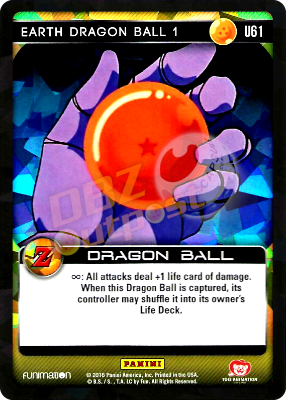 U61 Earth Dragon Ball 1 Foil