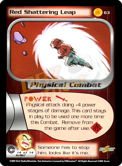 63 - Red Shattering Leap Unlimited