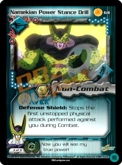64 - Namekian Power Stance Drill Limited Foil