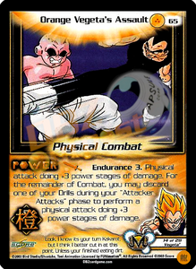 65 - Orange Vegeta's Assault Limited