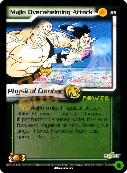 65 - Majin Overwhelming Attack Limited