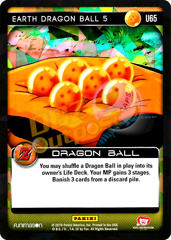 U65 Earth Dragon Ball 5 Foil