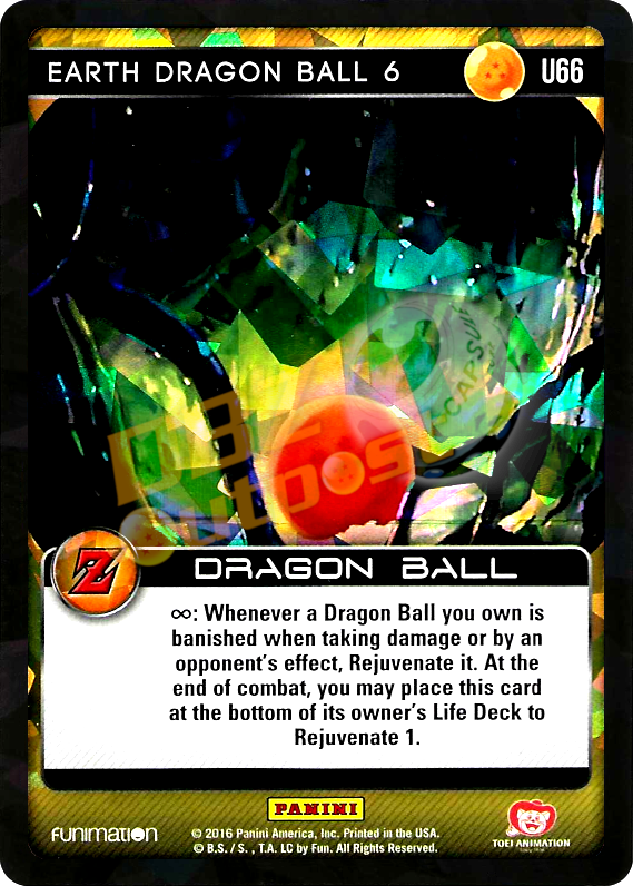 U66 Earth Dragon Ball 6 Foil
