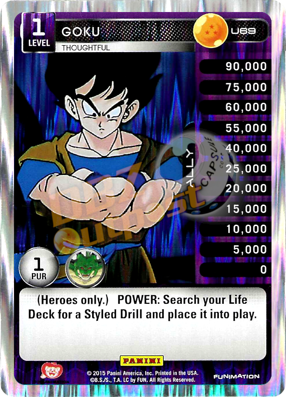 U69 Goku Thoughtful Foil
