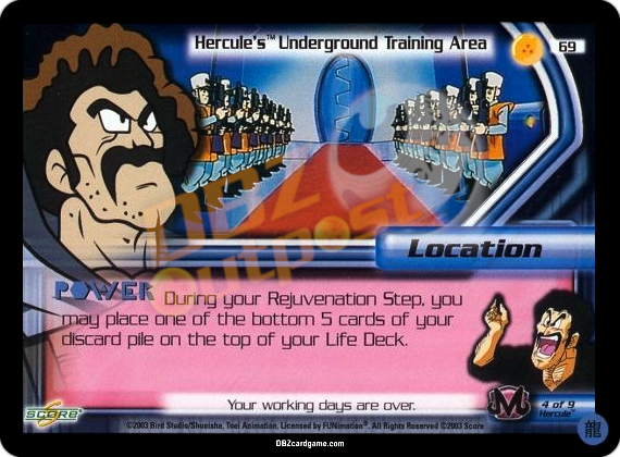 69 - Hercule's Underground Training Area Limited Foil