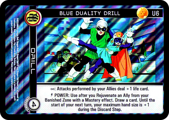 U6 Blue Duality Drill Foil