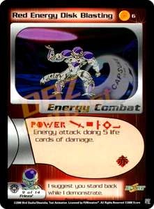 6 - Red Energy Disk Blasting Limited