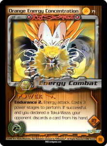 71 - Orange Energy Concentration Limited Foil