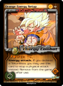 72 - Orange Energy Setup Unlimited Foil