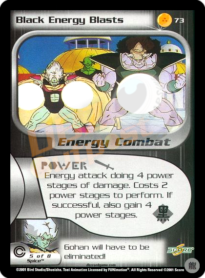 73 - Black Energy Blasts Limited Foil
