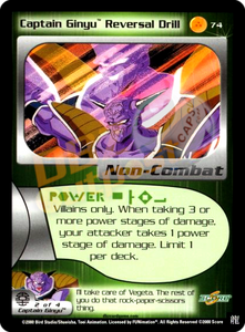 74 - Captain Ginyu Reversal Drill Limited