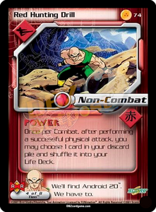 74 - Red Hunting Drill Unlimited Foil