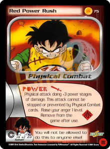 75 - Red Power Rush Limited Foil