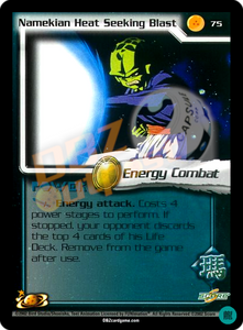 75 - Namekian Heat Seeking Blast Limited