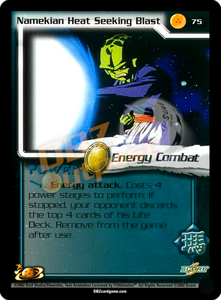 75 - Namekian Heat Seeking Blast Unlimited