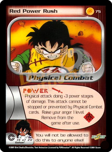 75 - Red Power Rush Unlimited Foil