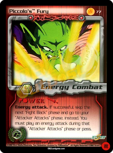 77 - Piccolo's Fury Limited Foil