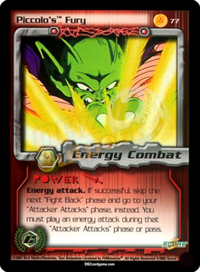 77 - Piccolo's Fury Unlimited Foil